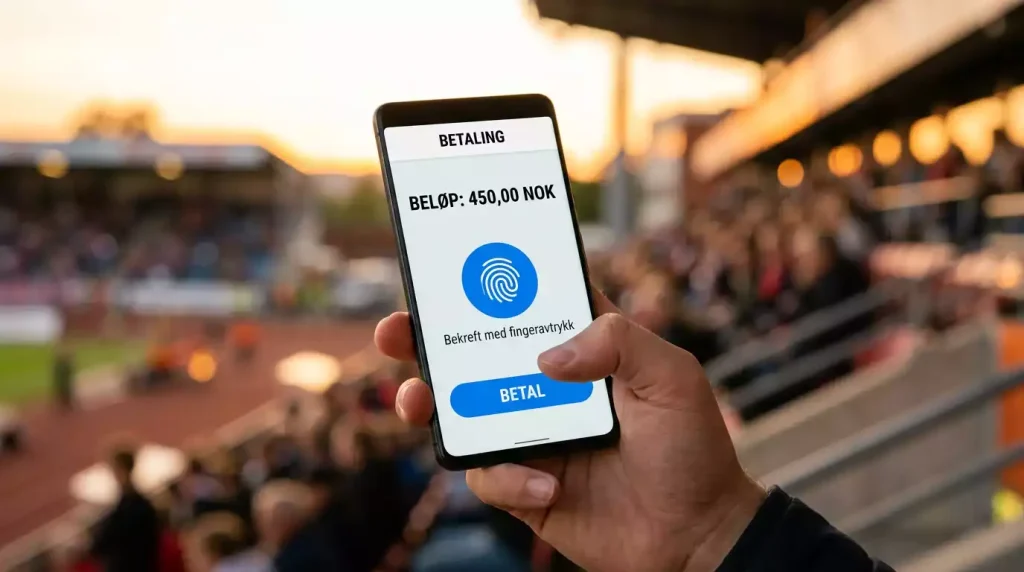 ecoPayz mobilapp for innskudd og uttak hos bookmakere