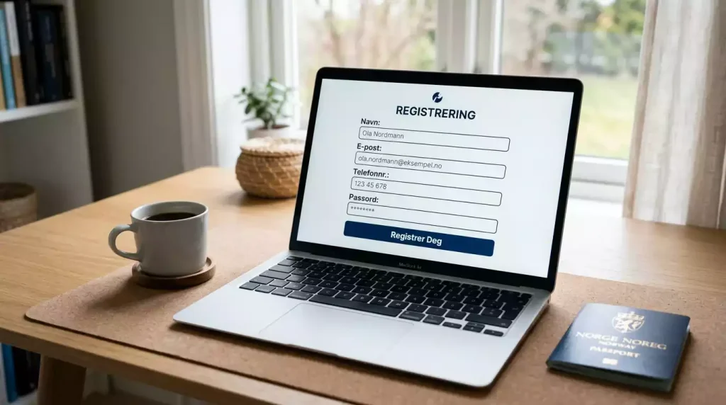 Registrering av ecoPayz-konto for oddsspill steg for steg