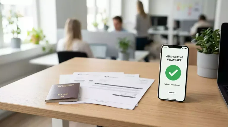 Verifisering av ecoPayz-konto for oddsspill med ID-dokumenter